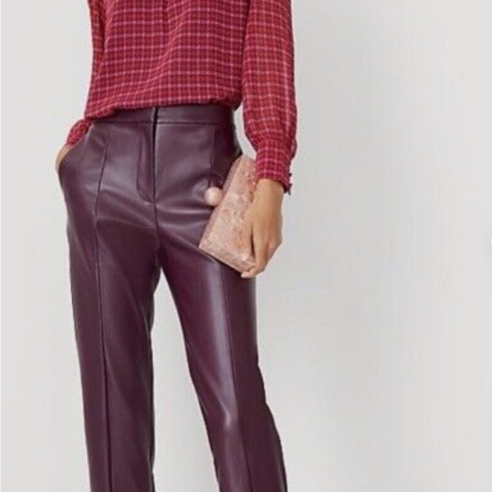 Women's Burgundy Pants